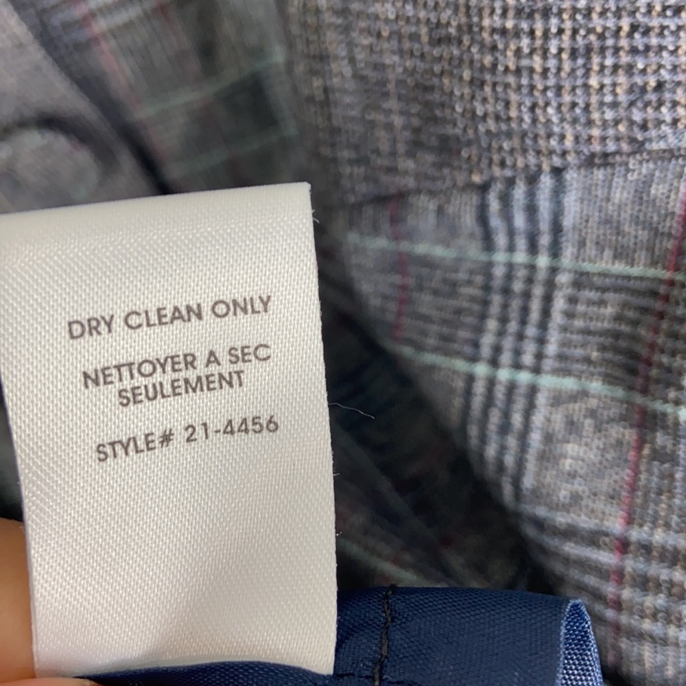 Nanette Lepore Plaid Wool Blend Dress Sleeveless Gray size 6 - Picture 8 of 11